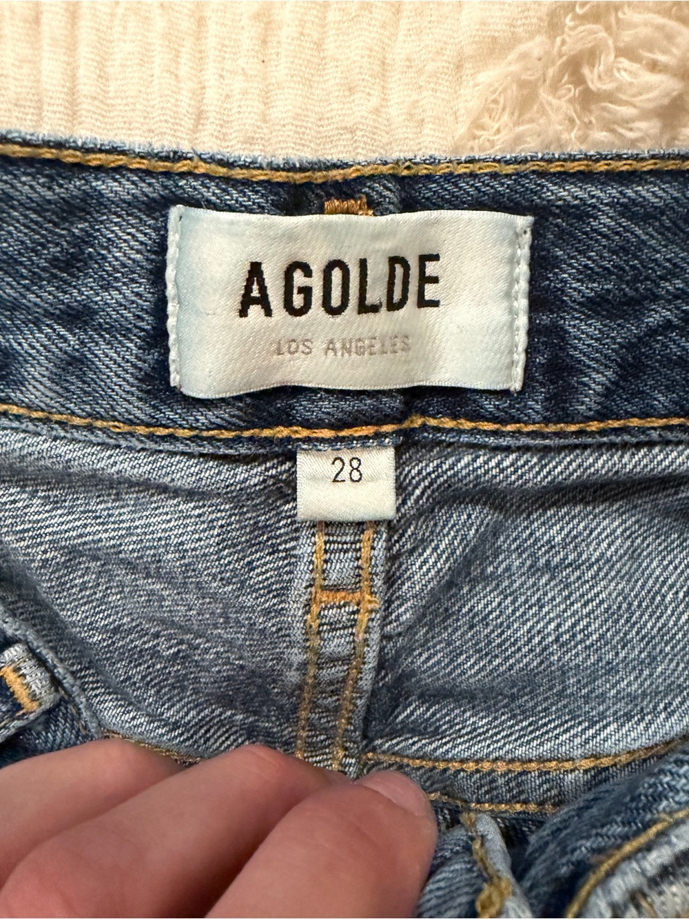 AGOLDE Riley High Rise Straight Crop - Picture 7 of 7